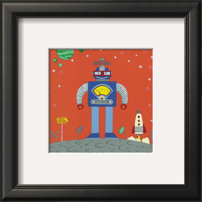 Tangerine Robot by Sapna Pricing Limited Edition Print image