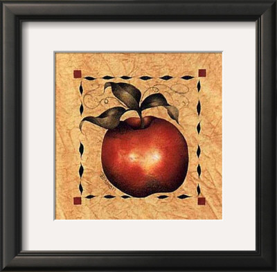 Stenciled Apple Ii by Barbara Palmer Pricing Limited Edition Print image