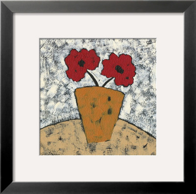 Red Flowers Ii by Barbara Jarman Pricing Limited Edition Print image