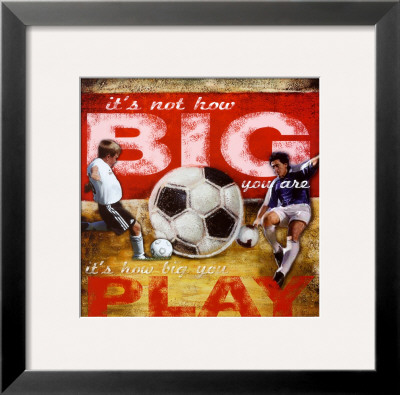 Big Play: Soccer by Robert Downs Pricing Limited Edition Print image