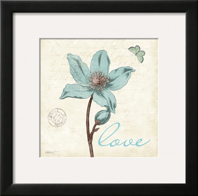 Touch Of Blue Iv (Love) by Katie Pertiet Pricing Limited Edition Print image