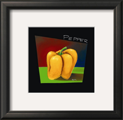 Yellow Pepper by Mary Naylor Pricing Limited Edition Print image