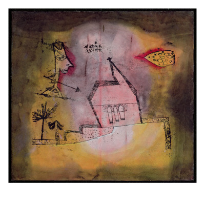 Chapel Quaking, 1924 by Paul Klee Pricing Limited Edition Print image