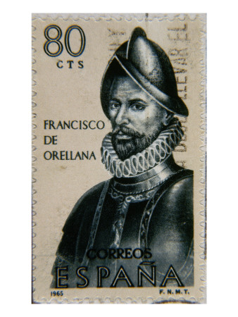 Francisco De Orellana by Spanish School Pricing Limited Edition Print image