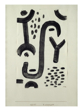 Y Isolated, 1937 by Paul Klee Pricing Limited Edition Print image