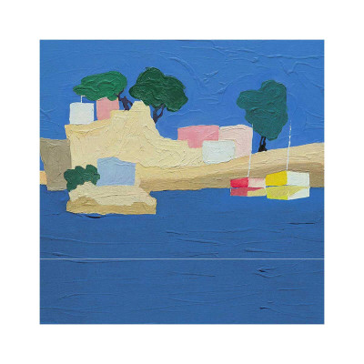 Aegean Seaside I by Marko Viridis Pricing Limited Edition Print image