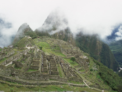 Machu Picchu, Lost City Of The Incas, Peru by Doug Allan Pricing Limited Edition Print image