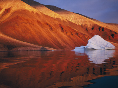 Melting Iceberg On Coast Qaanaaq, Greenland by Staffan Widstrand Pricing Limited Edition Print image