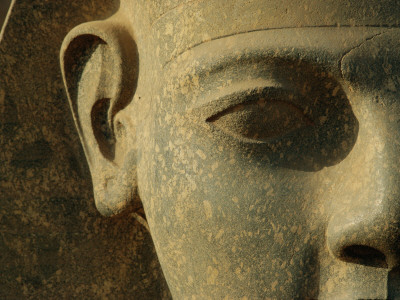 Close Up Of Ramses Ii Statue Luxor, Egypt by Staffan Widstrand Pricing Limited Edition Print image