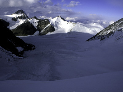 Kella's Rock Peak And Lhakpa Ri Seen From The North Col Of Everest by Michael Brown Pricing Limited Edition Print image