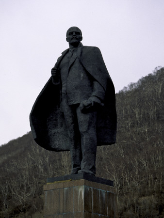 Lenin Statue In Russia by Michael Brown Pricing Limited Edition Print image