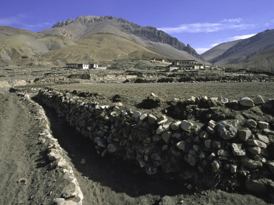 Trench In The Tibetan Himayalan Range by Michael Brown Pricing Limited Edition Print image
