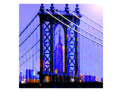 Brooklyn Bridge, New York by Tosh Pricing Limited Edition Print image