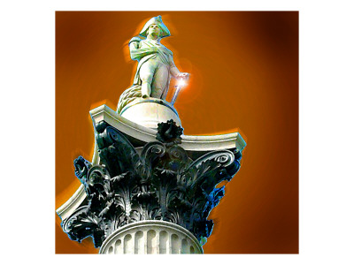 Nelson's Column, London by Tosh Pricing Limited Edition Print image