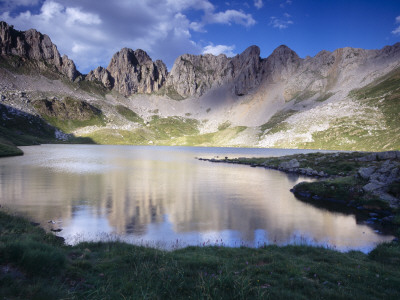 Acherito Lake In The Pyrenees Mountains, Spain by Inaki Relanzon Pricing Limited Edition Print image