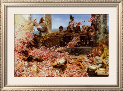 The Roses Of Heliogabalus by Sir Lawrence Alma-Tadema Pricing Limited Edition Print image