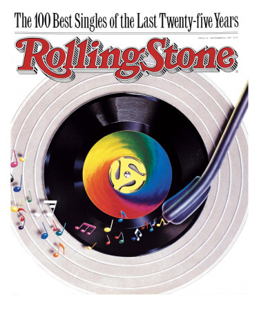 100 Greatest Singles, Rolling Stone No. 534, September 1988 by Steve Pietzsch Pricing Limited Edition Print image