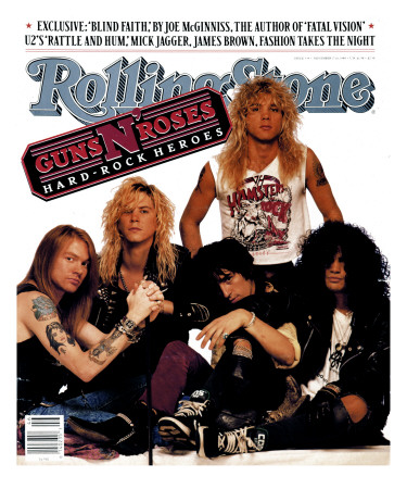 Guns And Roses, Rolling Stone No. 539, November 1988 by Timothy White Pricing Limited Edition Print image