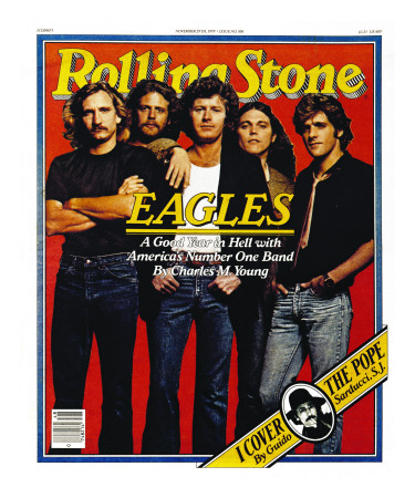 The Eagles, Rolling Stone No. 306, November 1979 by Norman Seeff Pricing Limited Edition Print image