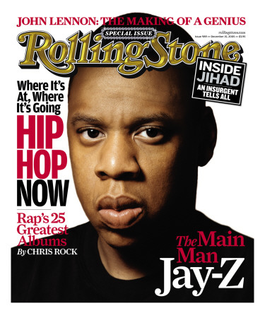 Jay-Z, Rolling Stone No. 989, December 2005 by Albert Watson Pricing Limited Edition Print image