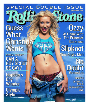 Christina Aguilera, Rolling Stone No. 844/845, July 2000 by Mark Seliger Pricing Limited Edition Print image