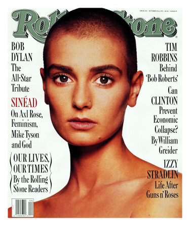 Sinead O'connor, Rolling Stone No. 642, October 1992 by Albert Watson Pricing Limited Edition Print image