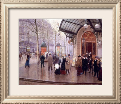 Theatre Du Vaudeville by Jean Beraud Pricing Limited Edition Print image