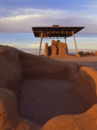 Casa Grande Ruins National Monument by Eddie Brady Pricing Limited Edition Print image