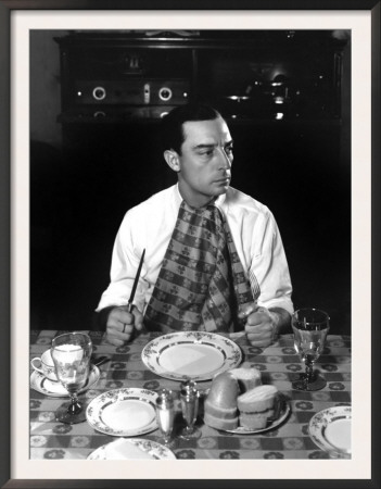 Buster Keaton, 1933 by George Hurrell Pricing Limited Edition Print image
