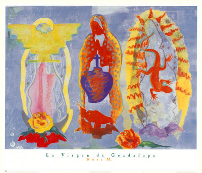 La Virgen De Guadalupe by Rosa M. Pricing Limited Edition Print image