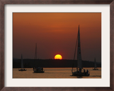Sailing Season Begins, Gilford, New Hampshire by Jim Cole Pricing Limited Edition Print image