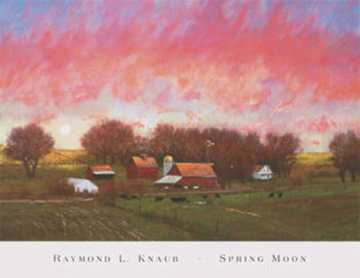 Spring Moon by Raymond Knaub Pricing Limited Edition Print image