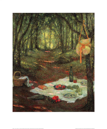 Fur Das Picknick Gedeckt Im Wa by Henri Le Sidaner Pricing Limited Edition Print image