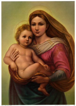 Madonna Sixtina by Raphael Pricing Limited Edition Print image