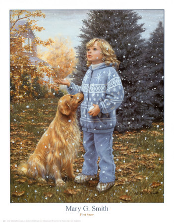 First Snow by Mary G. Smith Pricing Limited Edition Print image