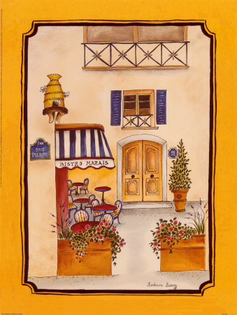 Bistro Marais by Katharine Gracey Pricing Limited Edition Print image