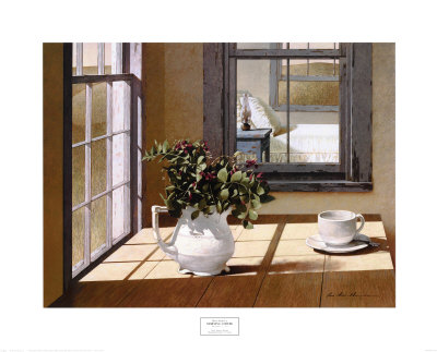 Morning Coffee by Zhen-Huan Lu Pricing Limited Edition Print image