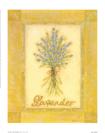 Lavender, Herb Collection by Renee Charisse Jardine Pricing Limited Edition Print image