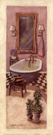 Lavender Bath I by Charlene Winter Olson Pricing Limited Edition Print image