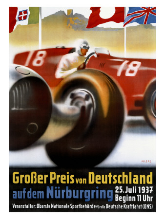 Grosser Preis Von Deutschland by Alfred Hierl Pricing Limited Edition Print image