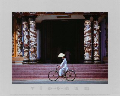 Follower Of Cao Dai, Tay Ninh Temple by Catherine De Torquat Pricing Limited Edition Print image