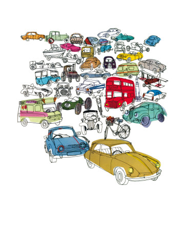 Vehicle Jam by Hannah Pontin Pricing Limited Edition Print image