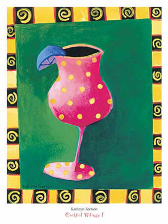 Cocktail Whimsy I by Kathryn Fortson Pricing Limited Edition Print image