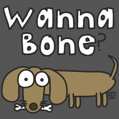 Wanna Bone by Todd Goldman Pricing Limited Edition Print image