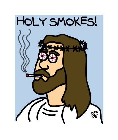 Holy Smokes by Todd Goldman Pricing Limited Edition Print image
