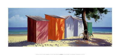 The Cabins by Henri Deuil Pricing Limited Edition Print image