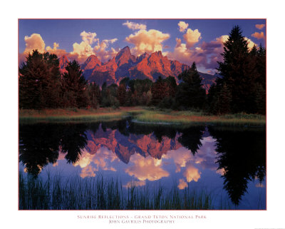 Sunrise Reflection by John Gavrilis Pricing Limited Edition Print image