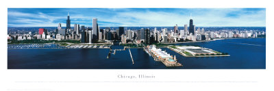 Chicago, Illinois by Mark Segal Pricing Limited Edition Print image