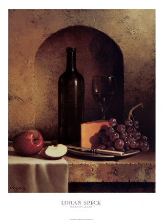 Wine And Cheese by Loran Speck Pricing Limited Edition Print image
