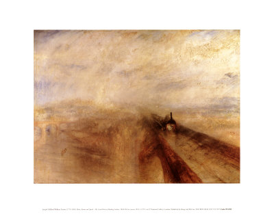 Rain, Steam And Speed- The Great Western Railway, Before 1844 by William Turner Pricing Limited Edition Print image